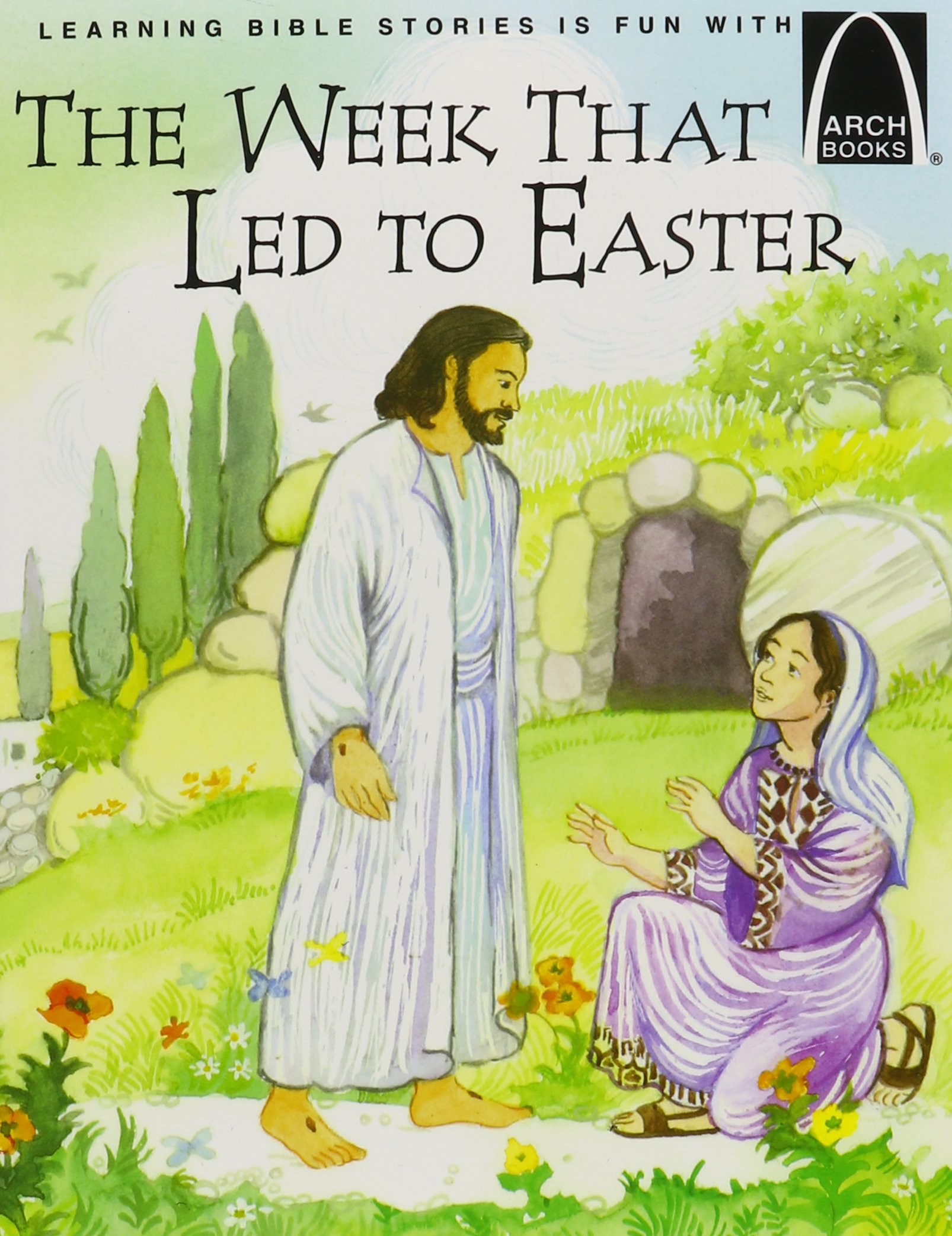 Arch Books: The Week That Led to Easter/Jesus Washes Peter's Feet PB + CD - Concordia